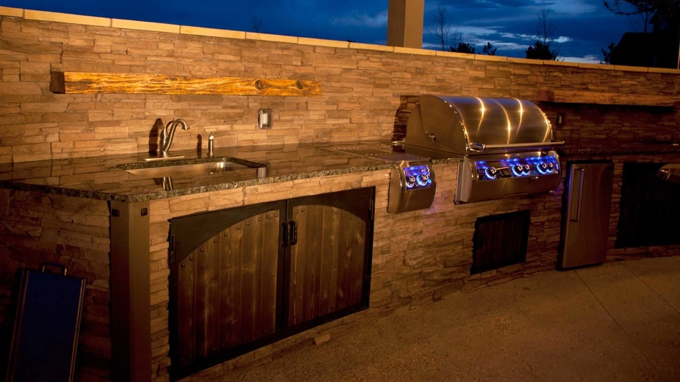 Curved Built in Kitchen by Detailed Landscape - Photo 2