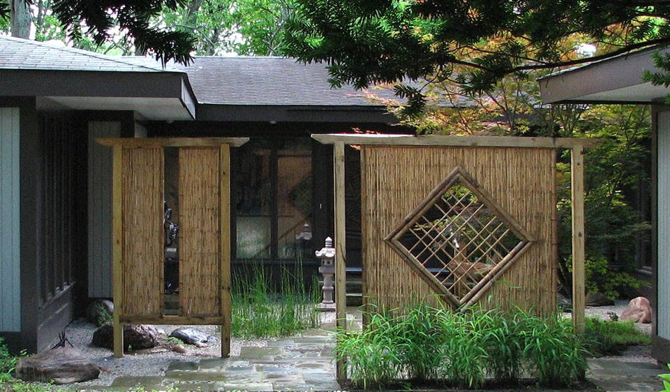Asian inspired entry by Devore's Land & Water Gardens - Photo 7