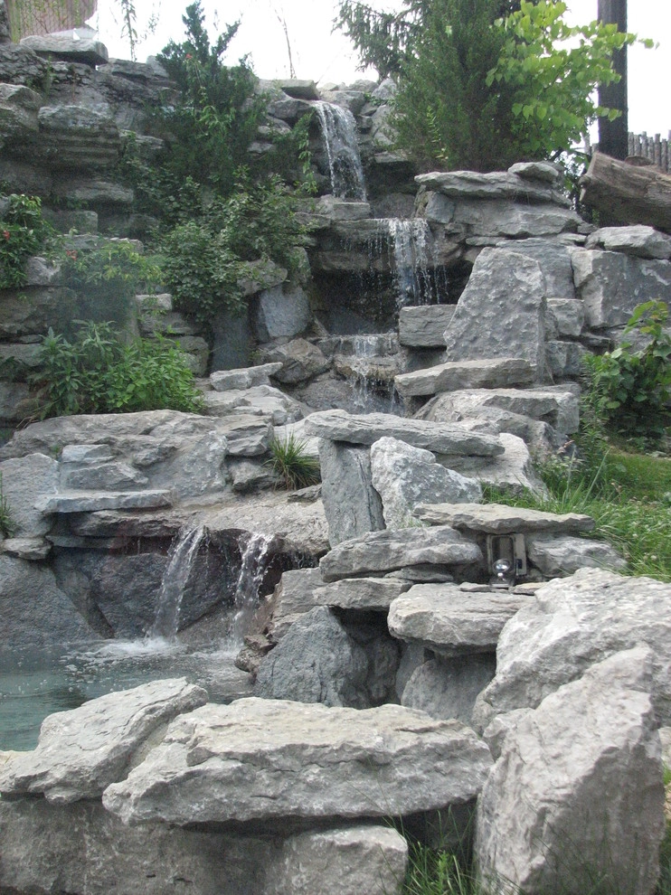 Cincinnati Zoo waterfall projects by Devore's Land & Water Gardens - Photo 4