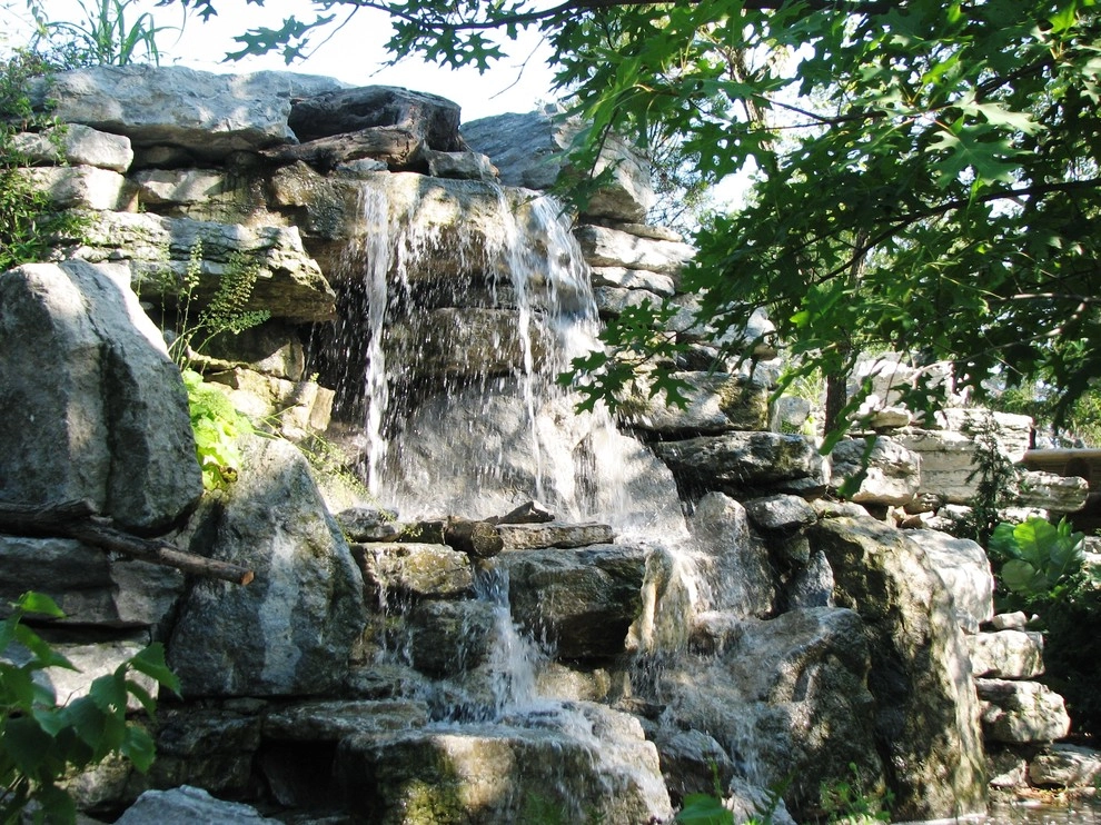 Cincinnati Zoo waterfall projects by Devore's Land & Water Gardens - Photo 2