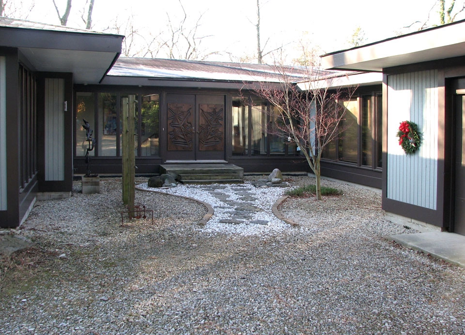 Asian inspired entry by Devore's Land & Water Gardens - Photo 2