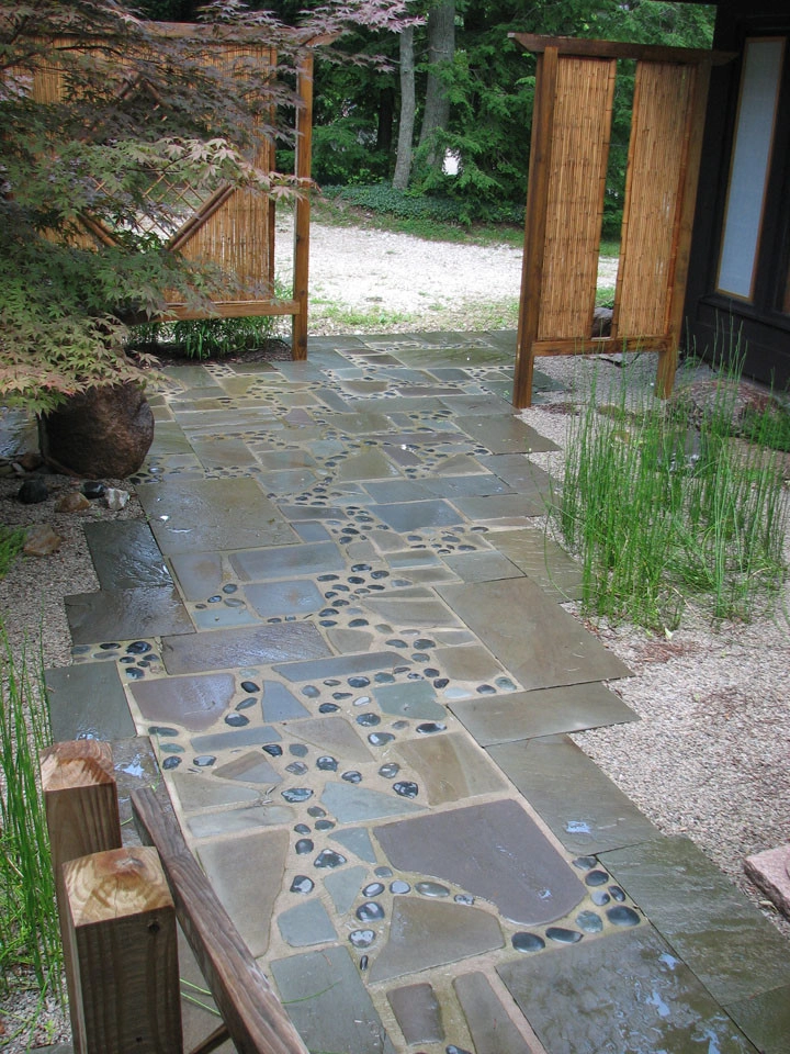 Asian inspired entry by Devore's Land & Water Gardens - Photo 8