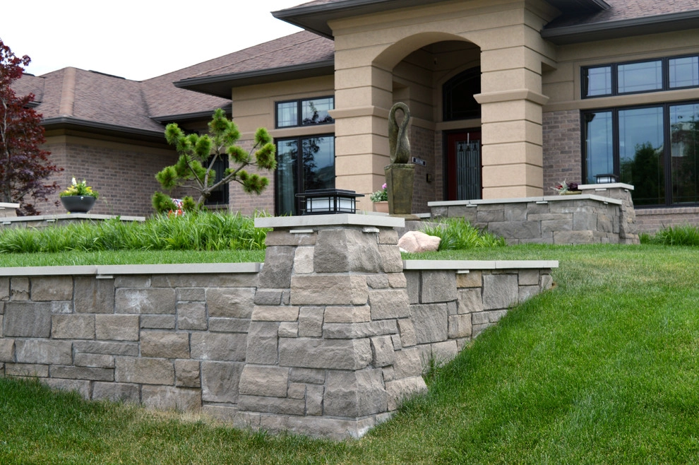 New entry for craftsman style home by Devore's Land & Water Gardens - Photo 4