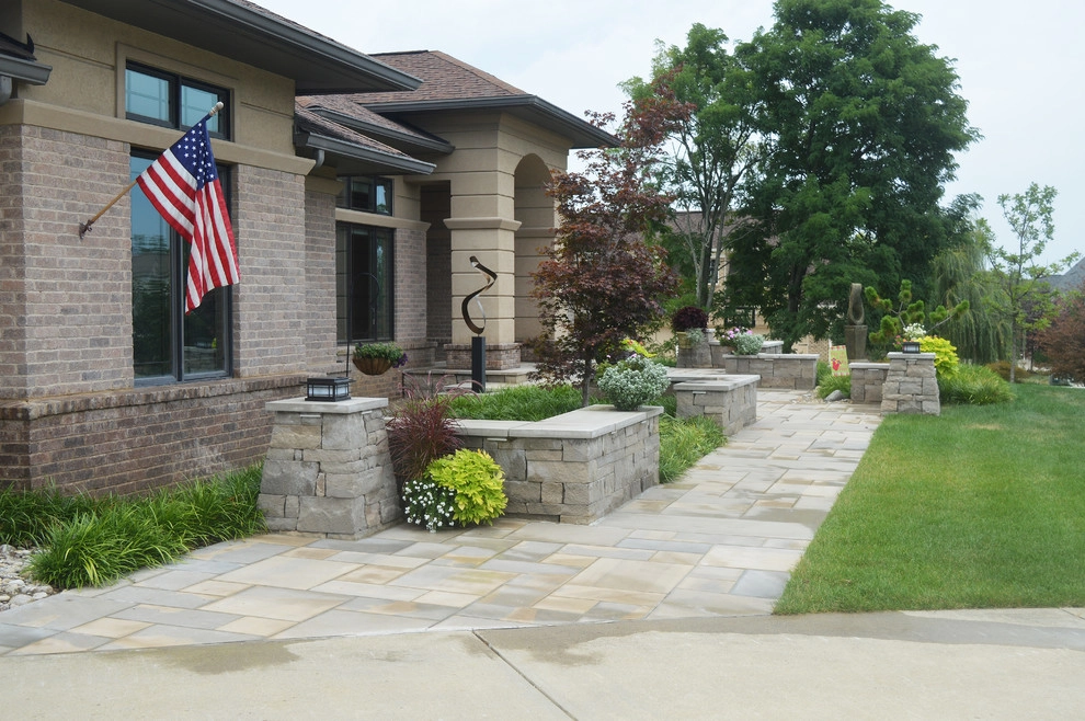 New entry for craftsman style home by Devore's Land & Water Gardens - Photo 6