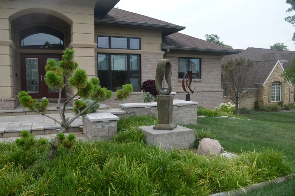 New entry for craftsman style home by Devore's Land & Water Gardens - Photo 5