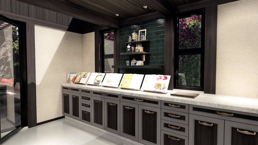 3D Interior Kitchen Design: Hillsborough, Newport Beach, CA, by 3D Solutions - Photo 2