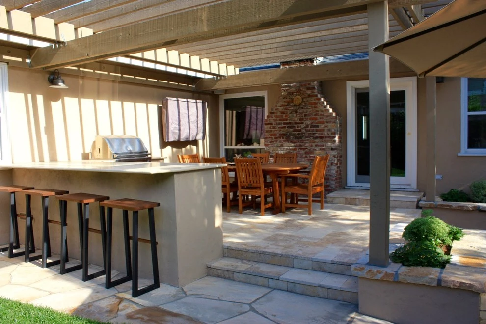 Outdoor Family Room by Rock Paper Clippers - Photo 4
