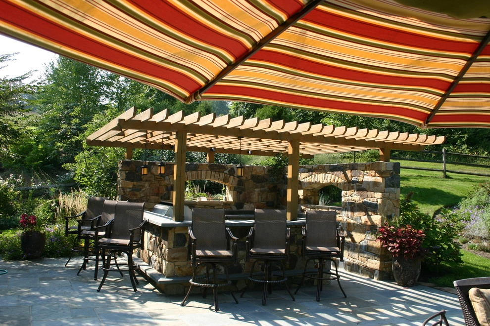 Outdoor Kitchen & Pool Garden, Malvern by Donald Pell - Gardens - Photo 5