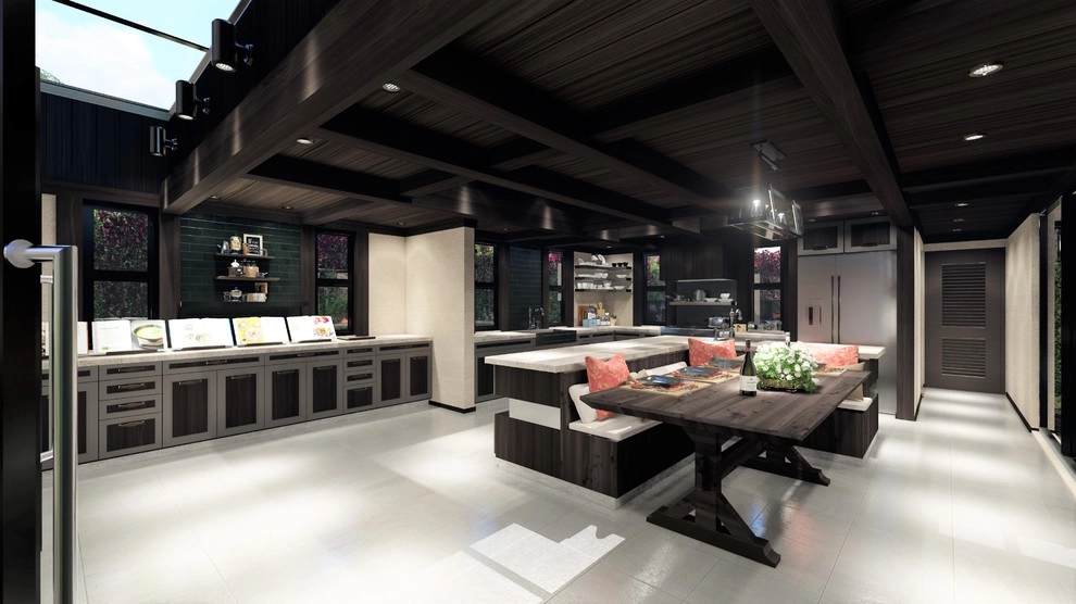 3D Interior Kitchen Design: Hillsborough, Newport Beach, CA, by 3D Solutions - Photo 7