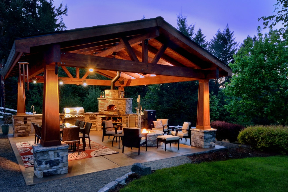Buckhaven Pavilion by Drake's 7 Dees Landscaping & Garden Center - Photo 5