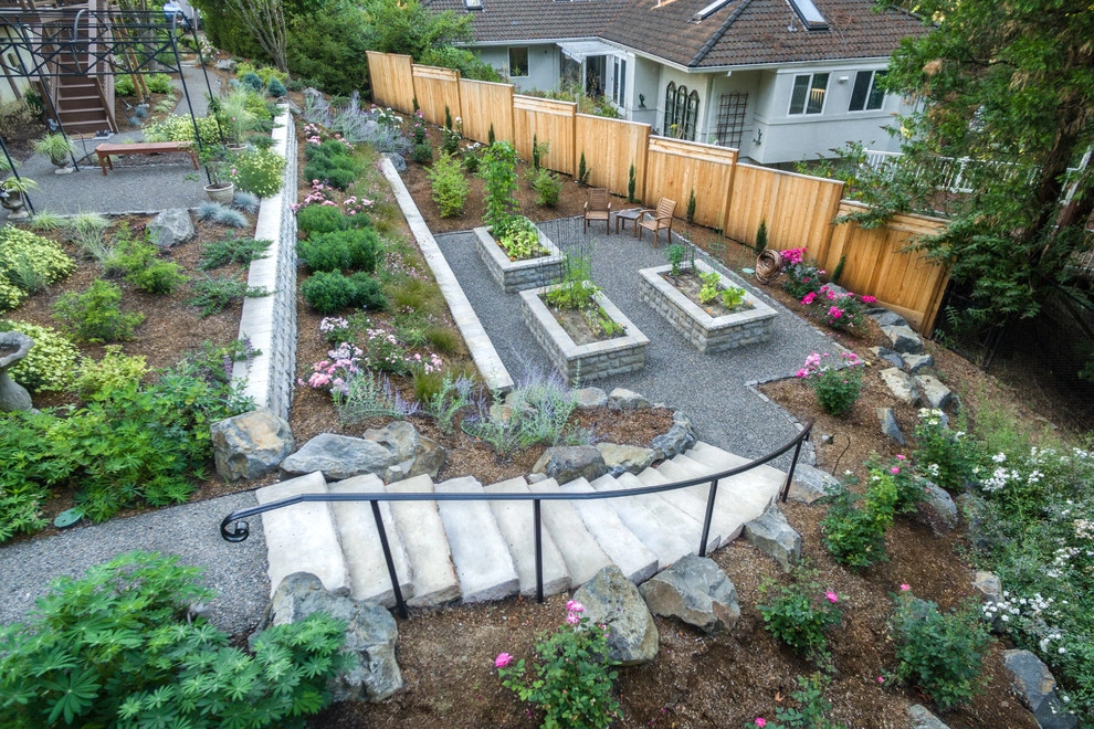 Terraced Garden & Patio by Drake's 7 Dees Landscaping & Garden Center - Photo 9