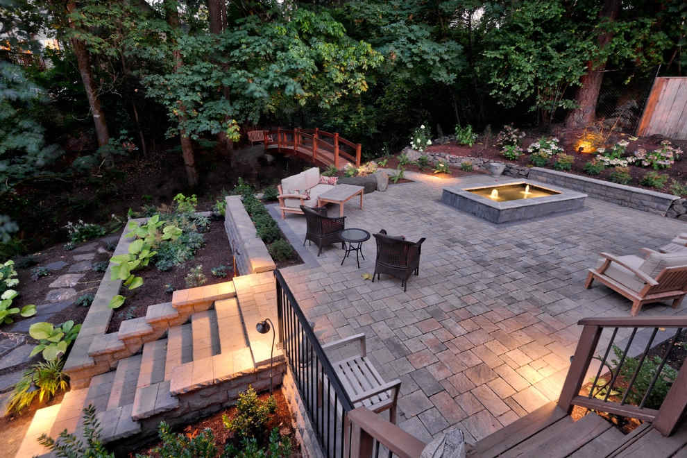 Terraced Garden & Patio by Drake's 7 Dees Landscaping & Garden Center - Photo 10