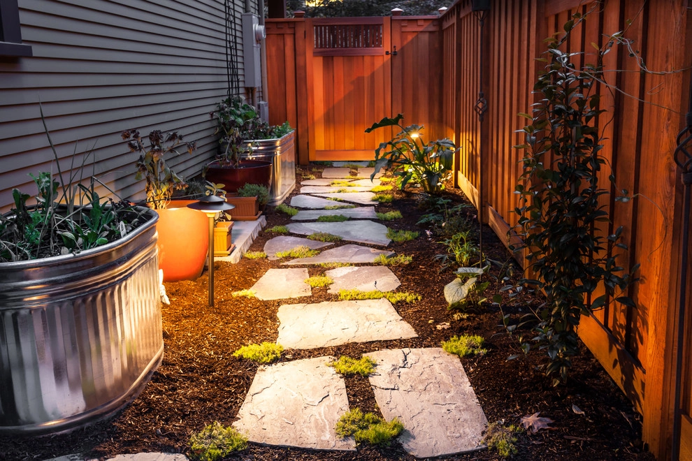 Inner North East Craftsman Garden by Drake's 7 Dees Landscaping & Garden Center - Photo 2