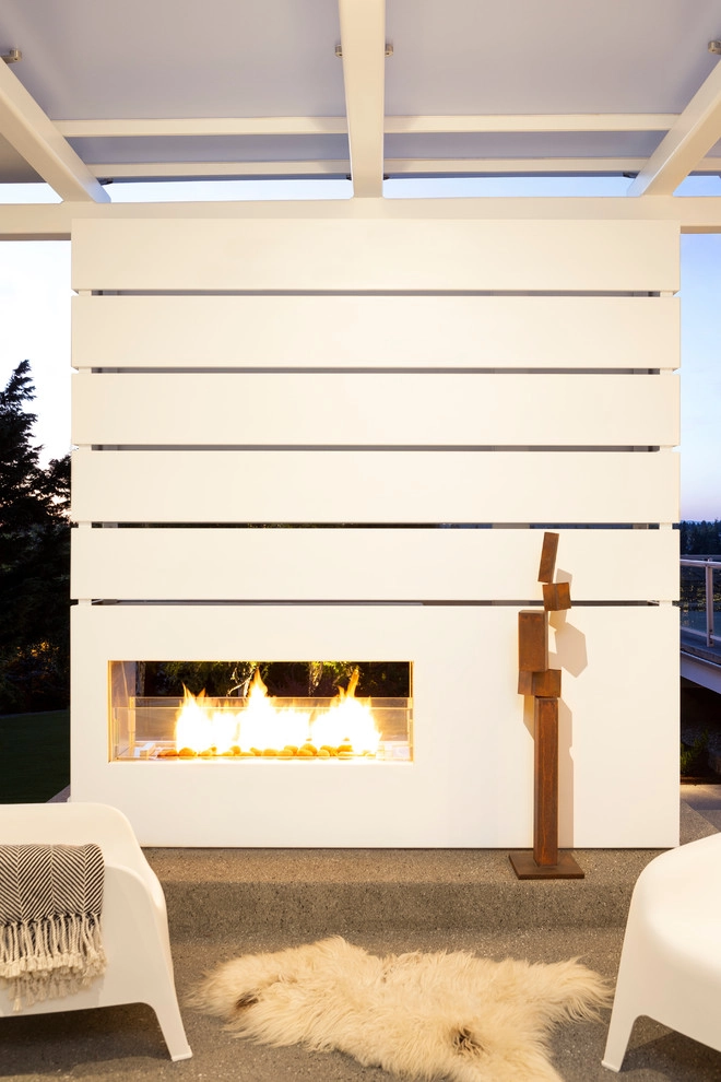 Steel & Glass Pavilion by Drake's 7 Dees Landscaping & Garden Center - Photo 4