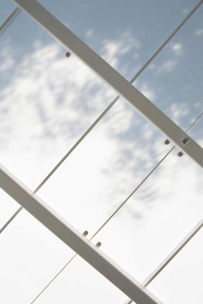 Steel & Glass Pavilion by Drake's 7 Dees Landscaping & Garden Center - Photo 3