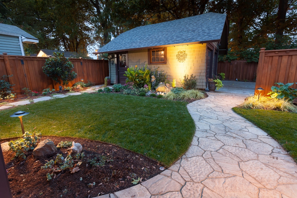 Inner North East Craftsman Garden by Drake's 7 Dees Landscaping & Garden Center - Photo 7