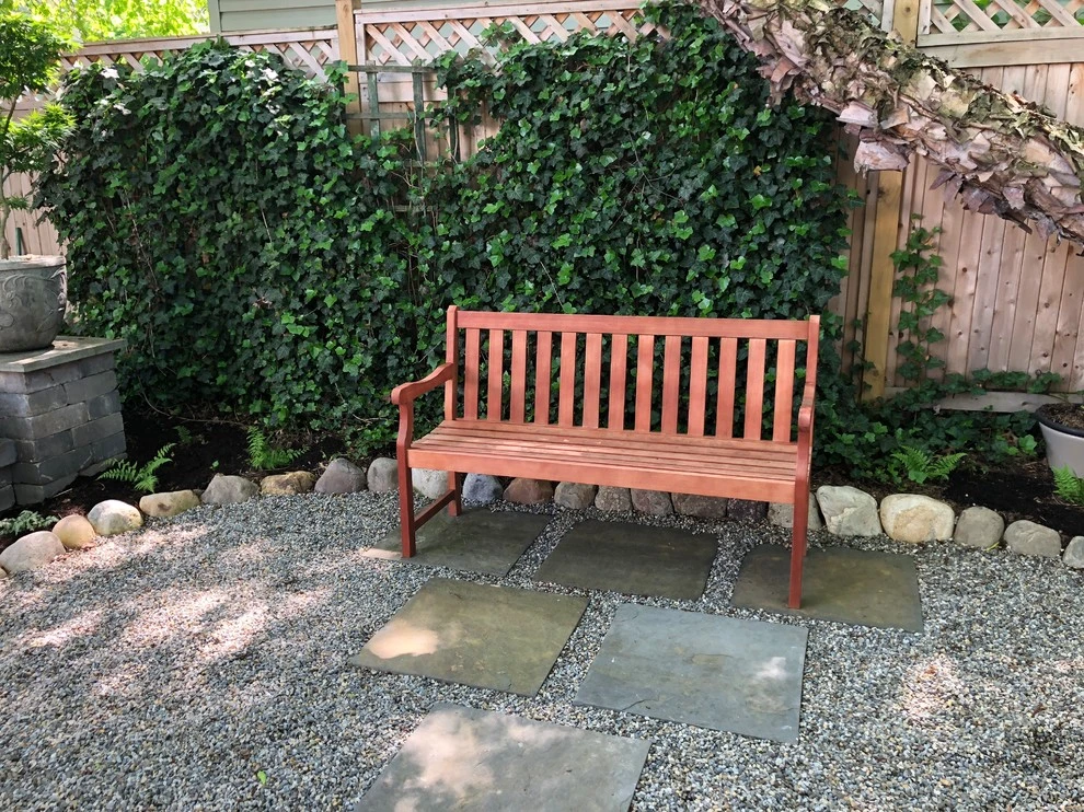 Pea Gravel Sitting Area by Innovative Garden Design - Photo 3