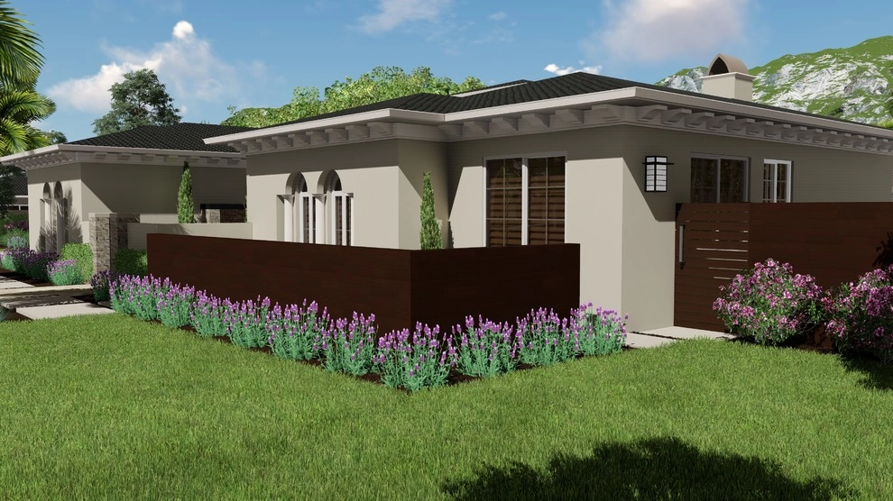 3D Frontyard Exterior Design - Yorba Linda, CA by 3D Solutions - Photo 9