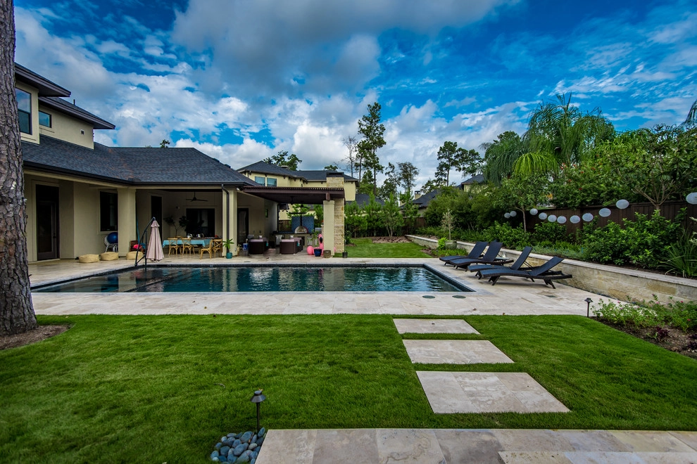 Auburn Lakes Estates Backyard Renovation by E.L.I. Land Design, LLC - Photo 5