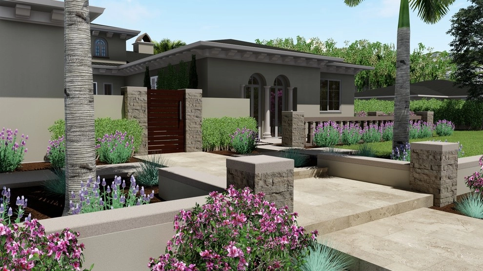 3D Frontyard Exterior Design - Yorba Linda, CA by 3D Solutions - Photo 14