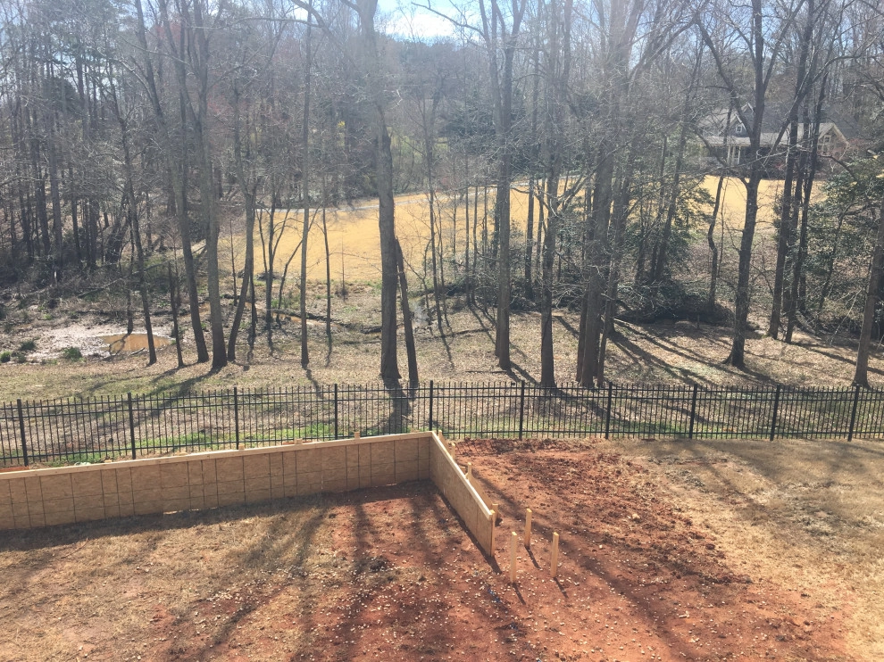 Roper Mountain Pool and Terraced Yard by Earth Design, Inc. - Photo 11