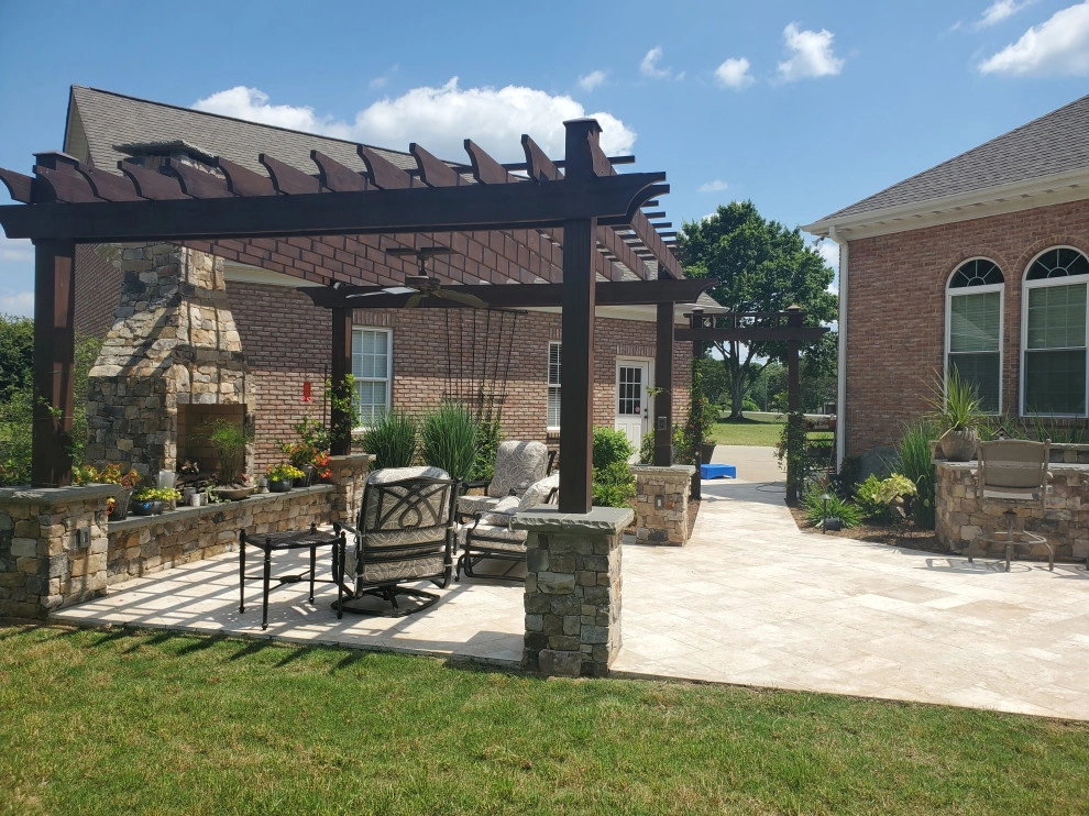 Patio and Pergola Addition by Earth Design, Inc. - Photo 9