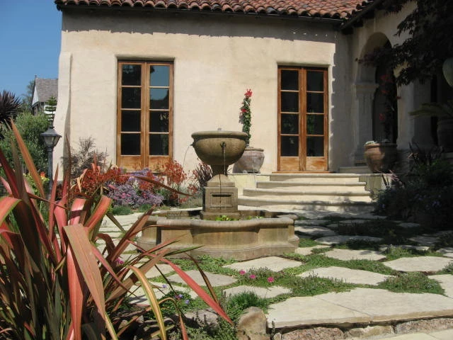 Courtyard Entry Garden by Lazar Landscape Design And Construction - Photo 10