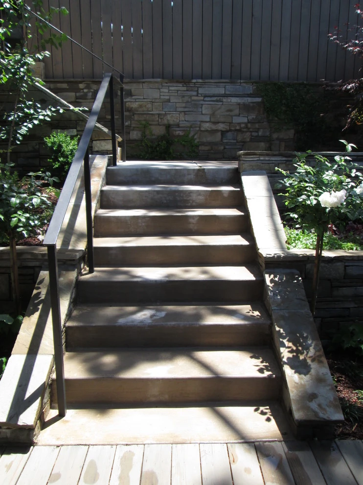 Terraced Entry Garden by Lazar Landscape Design And Construction - Photo 4