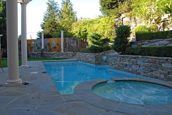 Formal Pool Garden by Lazar Landscape Design And Construction - Photo 5
