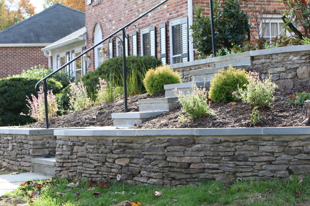 Terraced front walk by Earth Essence Designs - Photo 2