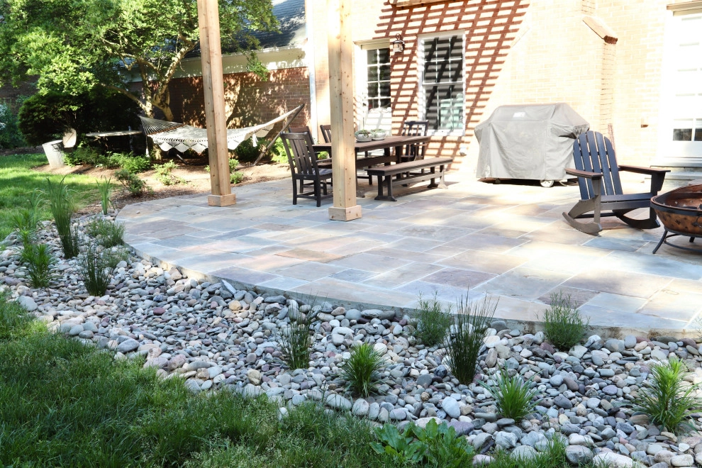 Patio, pergola, and drainage by Earth Essence Designs - Photo 6
