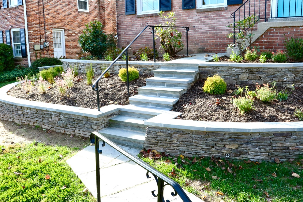 Terraced front walk by Earth Essence Designs - Photo 4