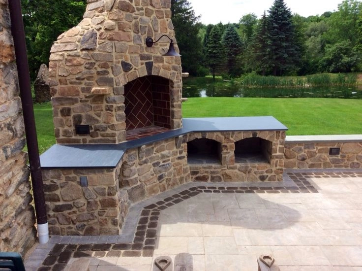 Historic Home Gets New Outdoor Fireplace by Earth, Turf & Blooms - Photo 5