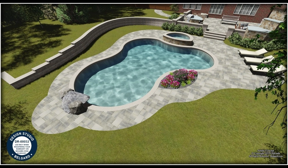 Mendham, NJ Complete Backyard Makeover by Earth, Turf & Blooms - Photo 3
