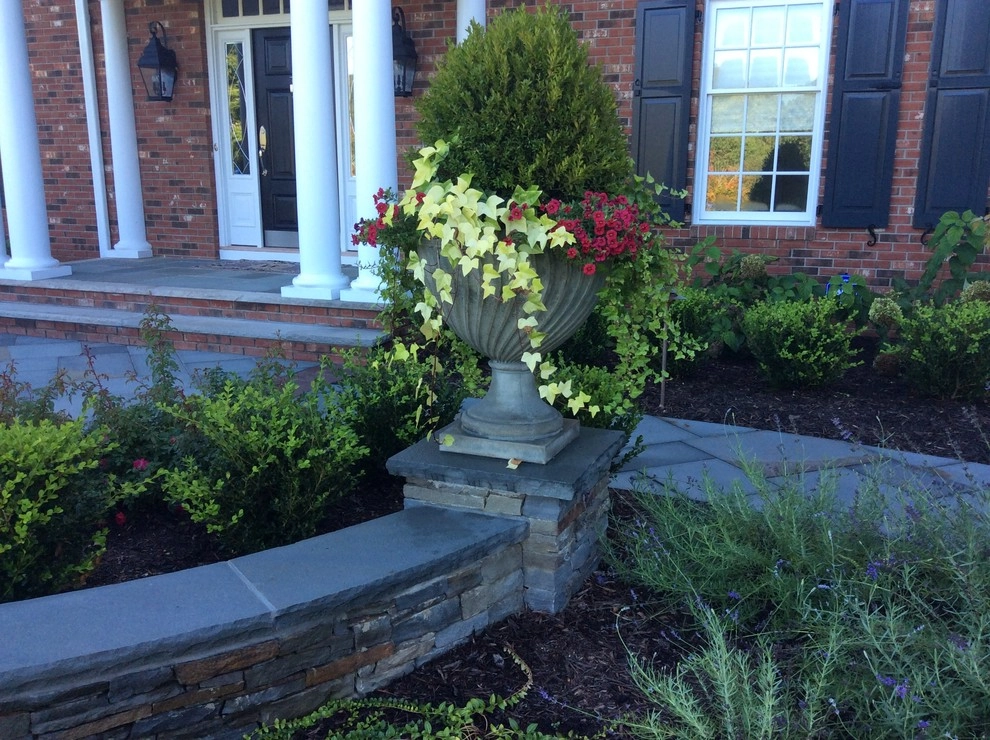 Chester, NJ Front Entryway Makeover by Earth, Turf & Blooms - Photo 7