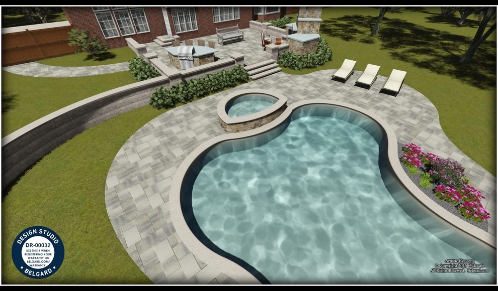 Mendham, NJ Complete Backyard Makeover by Earth, Turf & Blooms - Photo 2