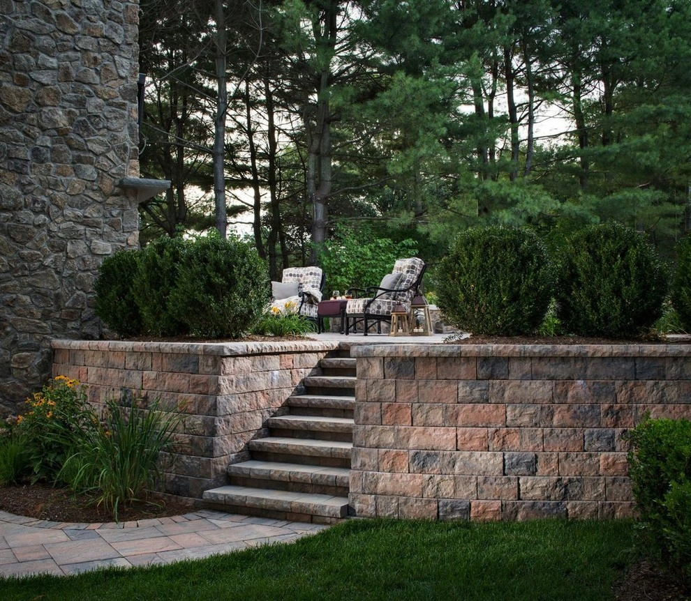 Mendham, New Jersey Backyard Retreat with Pizza Oven. by Earth, Turf & Blooms - Photo 9
