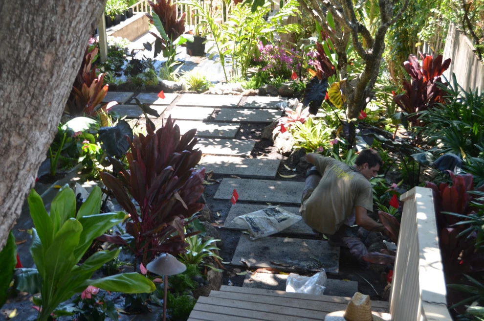 Lush Plants & Stepping Stones by Lanaiscapes - Photo 15