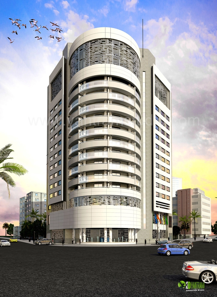 3d rendu architectural by YANTRAM Animation Studio - Photo 4