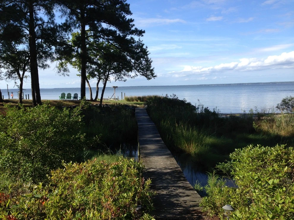 Potomac River waterfront by Landis Garden Design - Photo 4