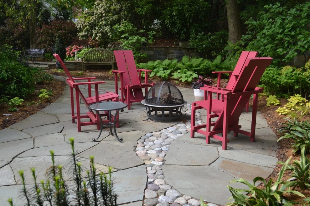 River Rock Shade Garden by Landis Garden Design - Photo 4