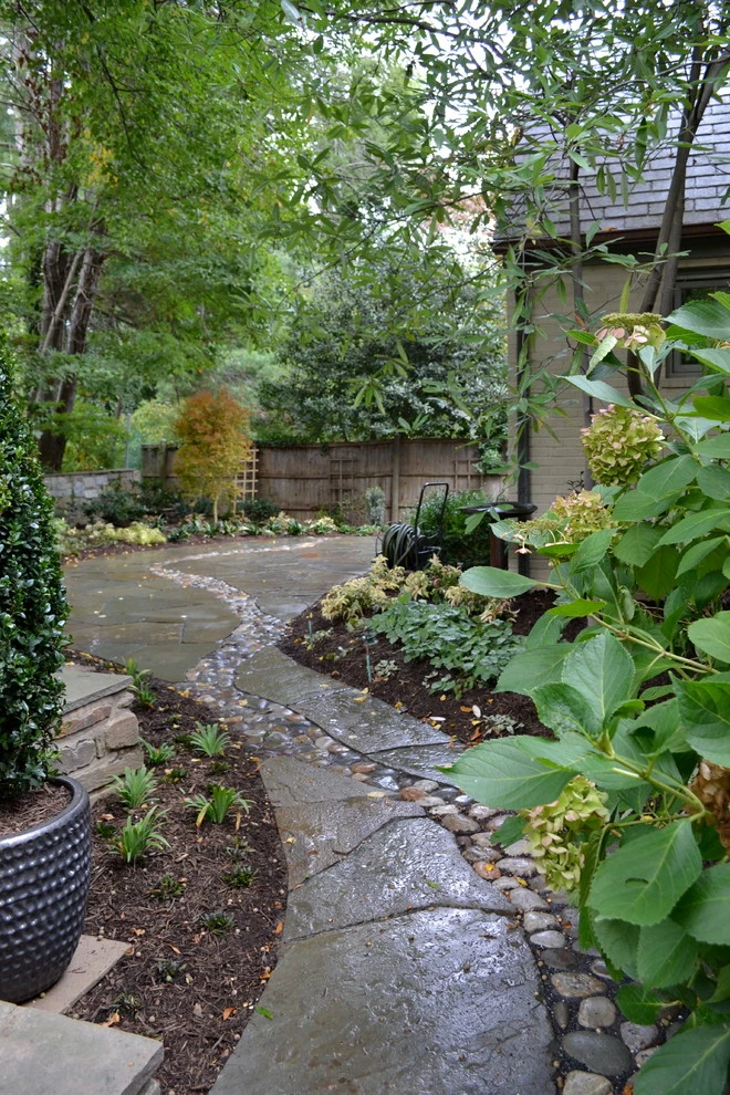 River Rock Shade Garden by Landis Garden Design - Photo 3