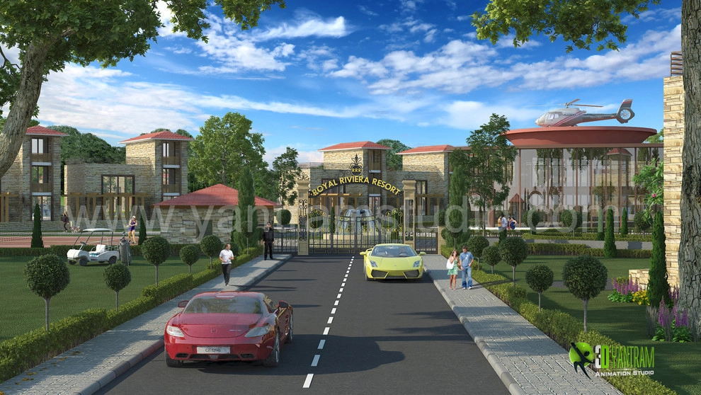 3d rendu architectural by YANTRAM Animation Studio - Photo 5