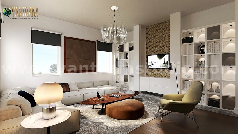 Impressive Residential Interior Design for Home by YANTRAM Animation Studio - Photo 6