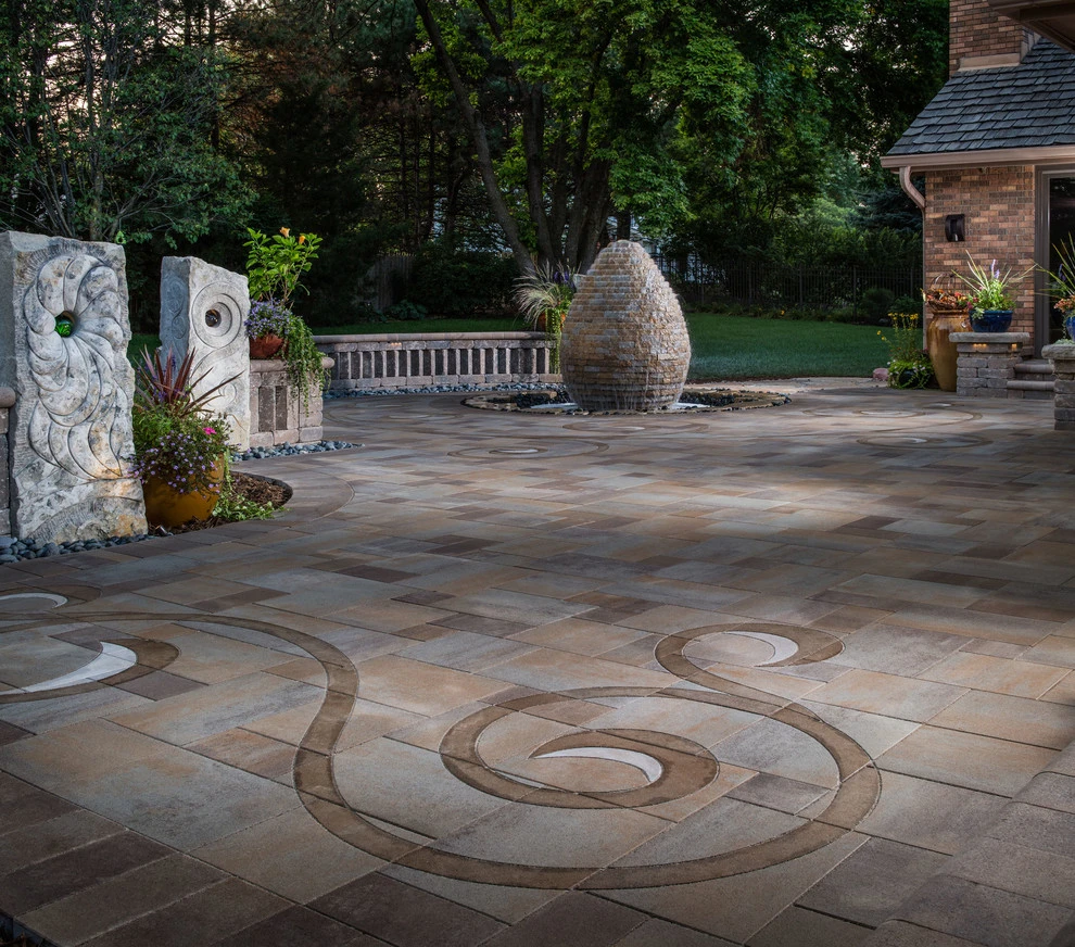indoor-outdoor living by Paver Designs LLC - Photo 4
