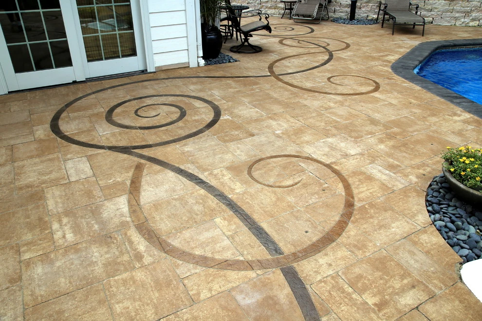 poolside inlay by Paver Designs LLC - Photo 2