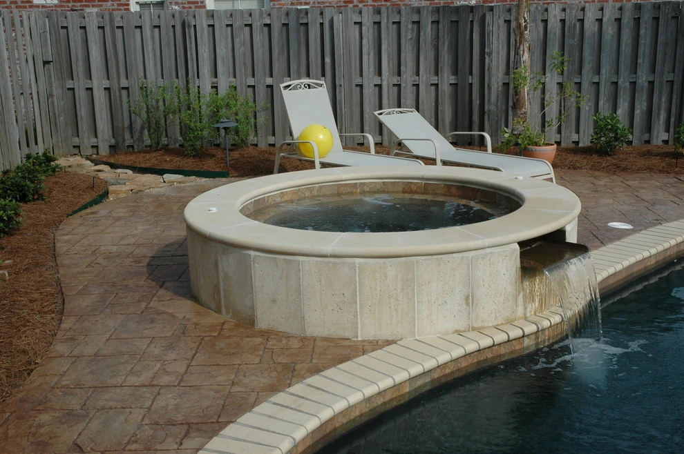 Curvilinear Pool Master Plan by Philip Moser Associates Landscape Architects - Photo 3