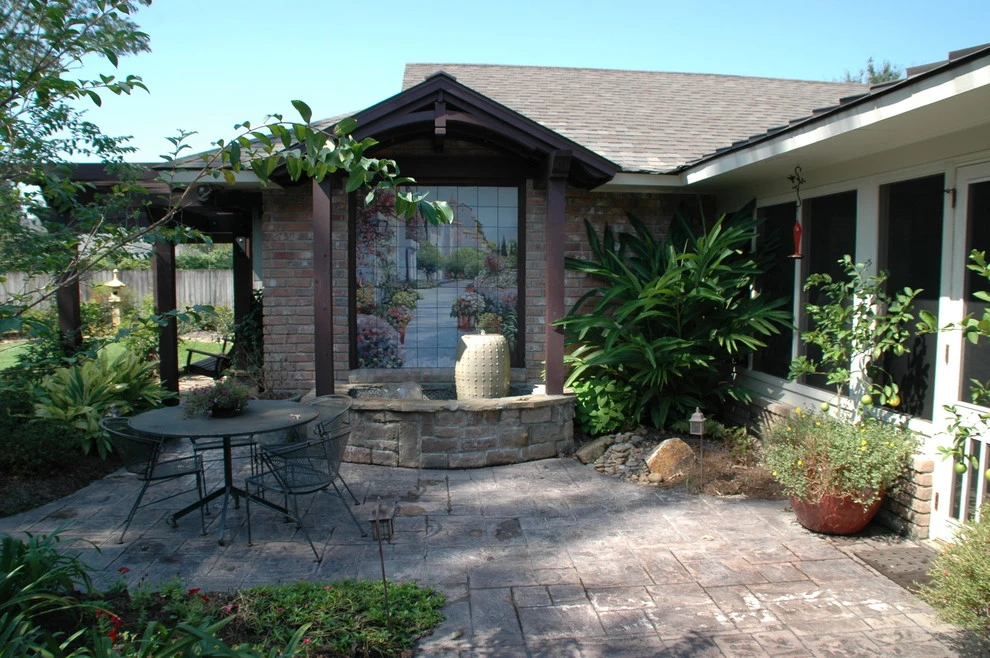 Concord Estates Outdoor Kitchen and Landscape Master Plan by Philip Moser Associates Landscape Architects - Photo 4