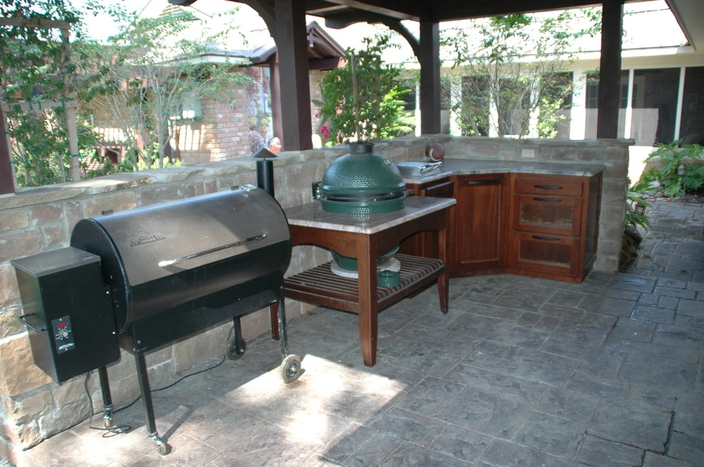 Concord Estates Outdoor Kitchen and Landscape Master Plan by Philip Moser Associates Landscape Architects - Photo 19
