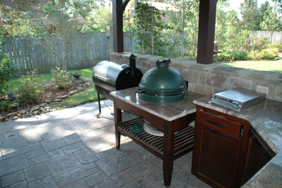 Concord Estates Outdoor Kitchen and Landscape Master Plan by Philip Moser Associates Landscape Architects - Photo 3